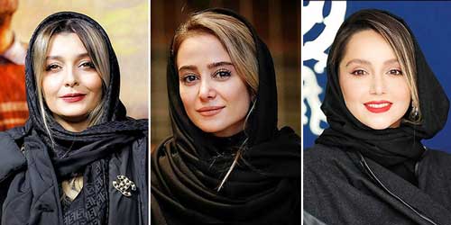 مدل موهای جذاب بازیگران خوشگل ایرانی